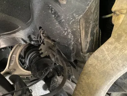 Suspension arm and bushes